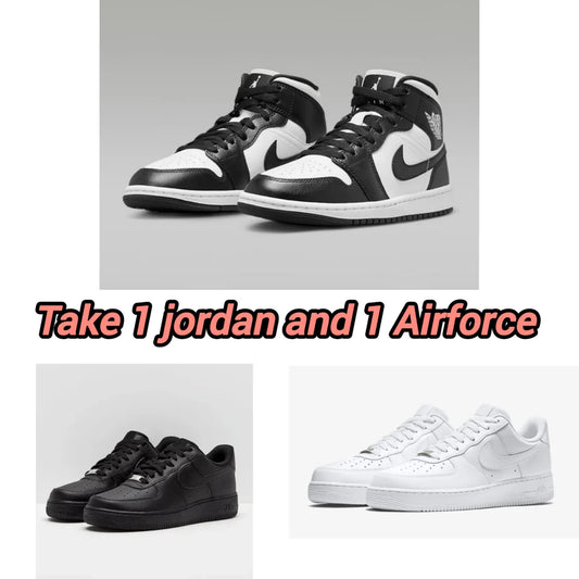 Jordan Black + Airforce 1