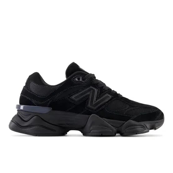 New Balance 9060 All Black Suede