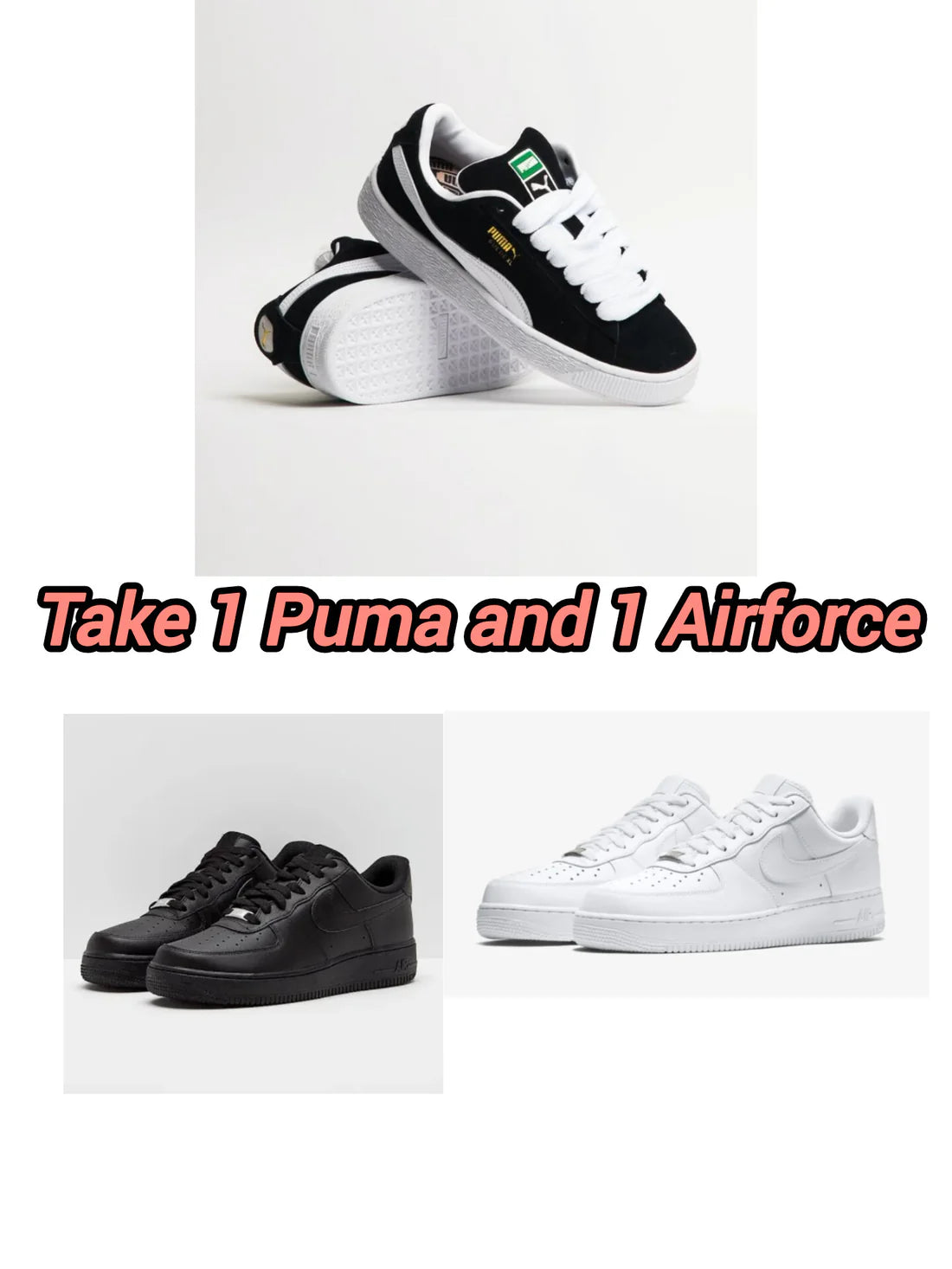 Puma Xl Black + Airforce